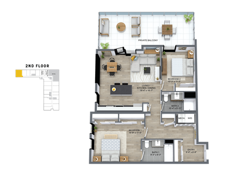 1744 N Western Ave Studio-3 Beds Apartment for Rent - Photo Gallery 69